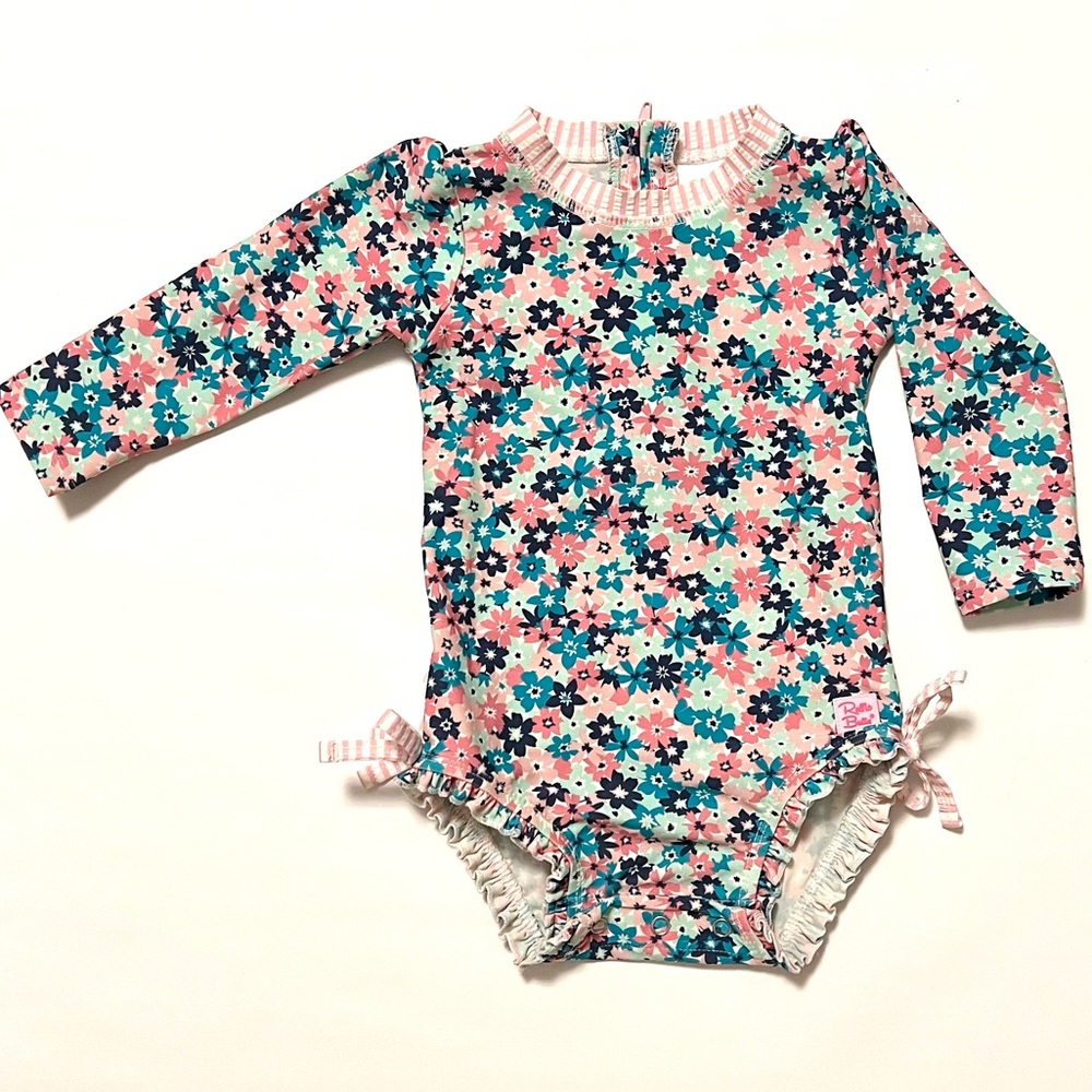 Ruffle Butts long sleeve one piece